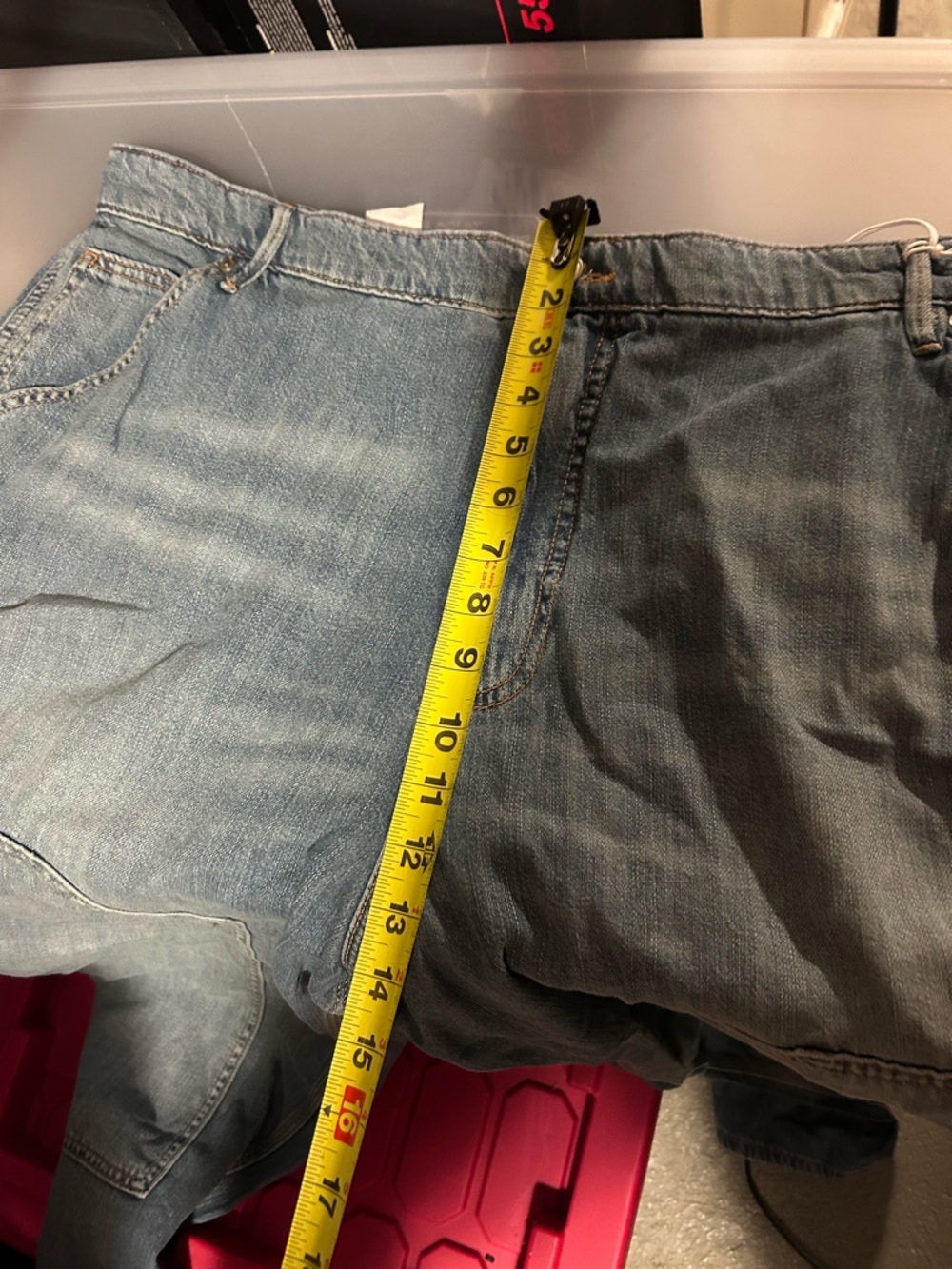 Good American Good Ease Relaxed Utility Jeans NWT Size 20 Plus 34” Inseam tall - Picture 10 of 11